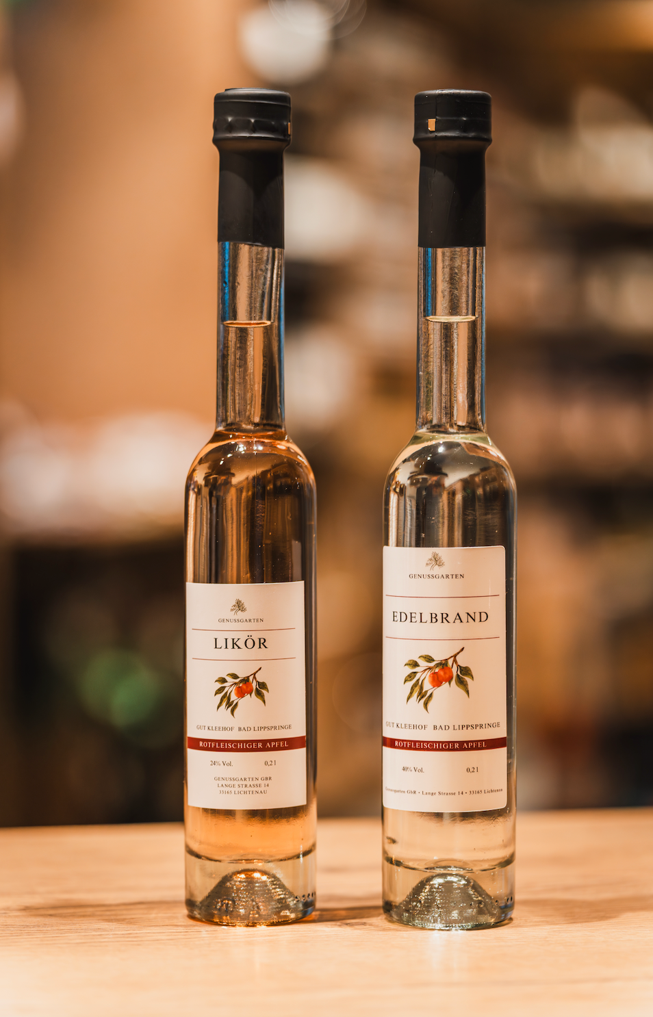 Likör rotfleischiger Apfel 24% Vol.