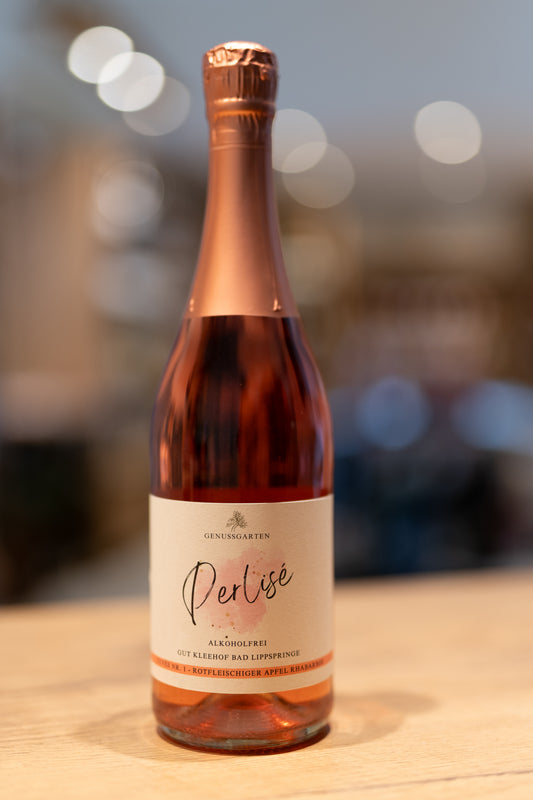 Perlisé Cuvée Nr. 1 - rotfleischiger Apfel Rhabarber alkoholfrei