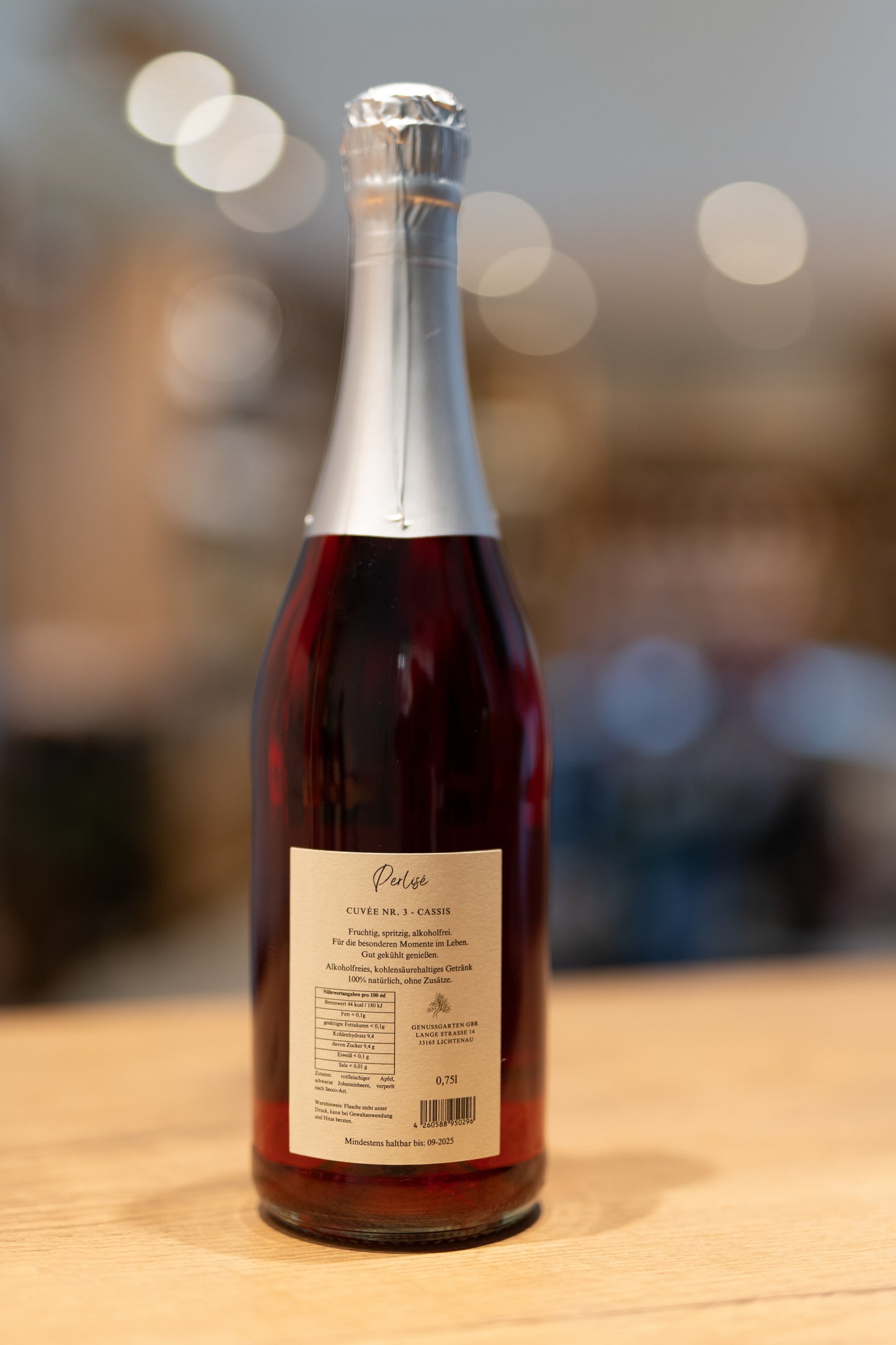 Perlisé Cuvée Nr. 3 - Cassis alkoholfrei